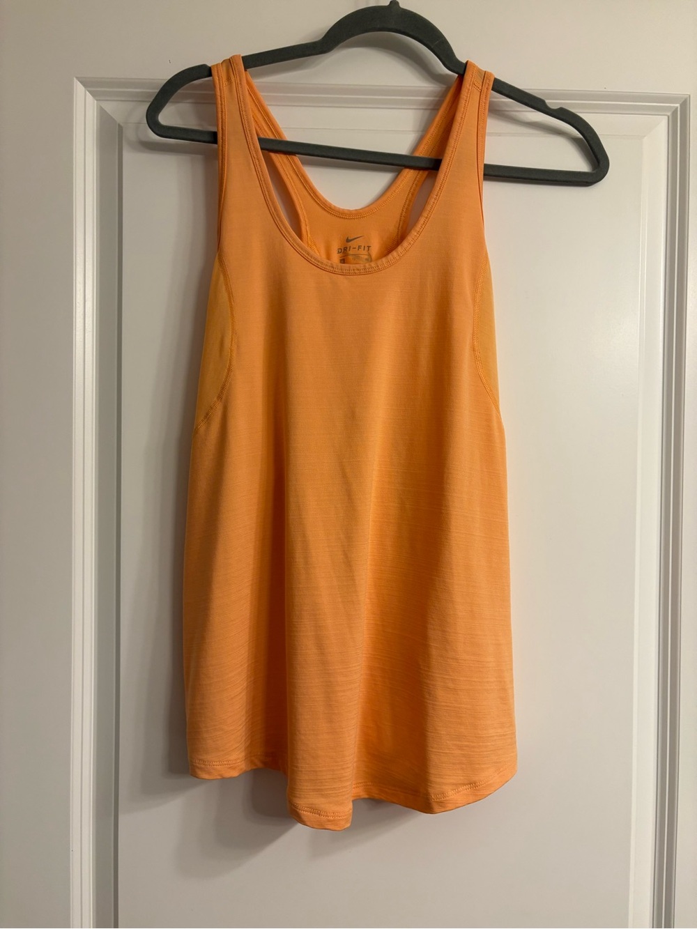 Nike Orange Racerback Performance Tank